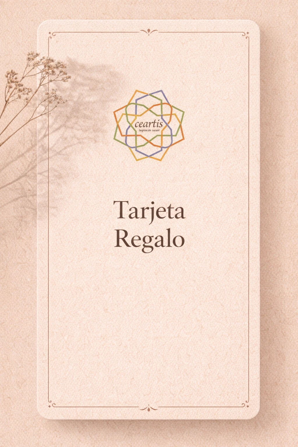 tarjetaregaloceartis